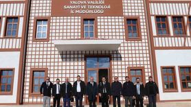 Yalova OSB'de Sanayi ve Teknoloji Bakanlığı Heyetinin Saha İncelemesi