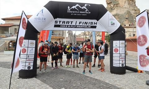 Nevşehir'de Hike and Fly Anatolia Müsabakaları Tamamlandı