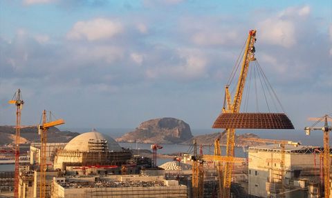 Akkuyu Nükleer Güç Santrali'nde Önemli Aşama Tamamlandı