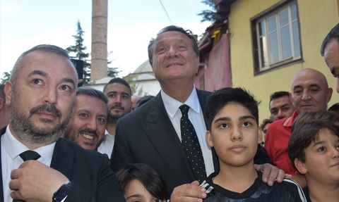 Beşiktaş Kulübü Başkanı Hasan Arat, 1903 Afyon Beşiktaşlılar Derneği Açılışını Yaptı