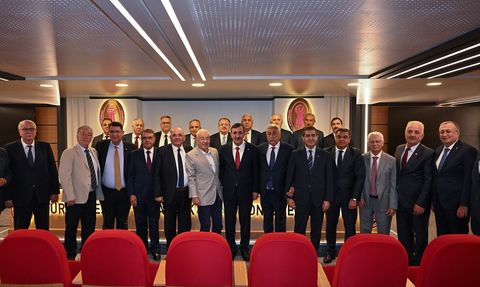 Cumhurbaşkanı Yardımcısı Cevdet Yılmaz TESK'i Ziyaret Etti