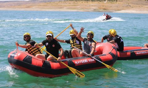 Kayseri Kuşçu Su Sporları Merkezi Resmi Olarak Açıldı