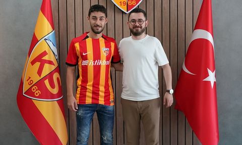 Kayserispor, Kartal Kayra Yılmaz ile Yeni Sözleşme İmzaladı
