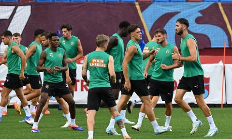 Rapid Wien, Trabzonspor Maçına Hazır