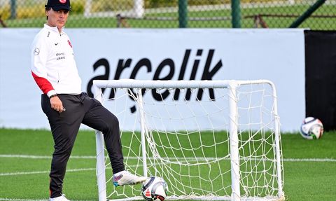 A Milli Futbol Takımı Galler Maçına Hazırlanıyor