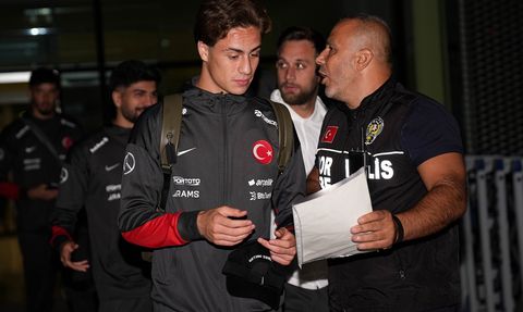 A Milli Futbol Takımı İzmir'de!