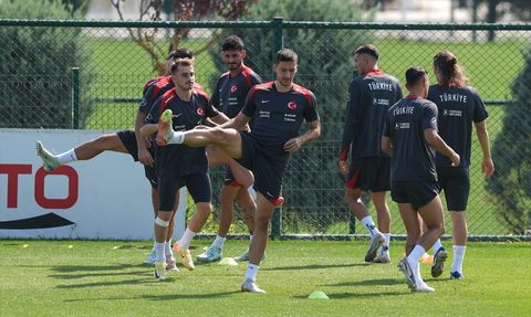 A Milli Takım Galler Maçına Hazır