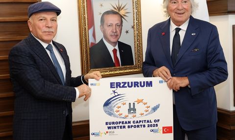 Erzurum, 2025 Avrupa Kış Sporları Başkenti