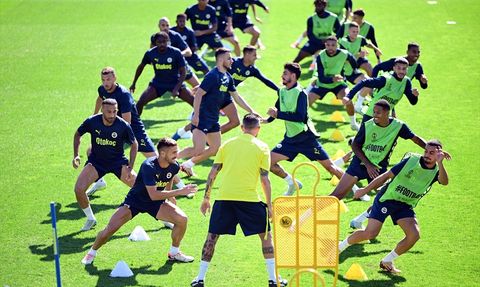 Fenerbahçe, Union Saint-Gilloise Maçına Hazırlıklarını Tamamladı