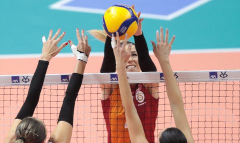 Galatasaray Daikin, Zerenspor'u Rahat Geçti