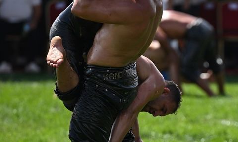 Gazi Paşa'yı Anma Güreşleri'nde İsmail Koç Birinci Oldu