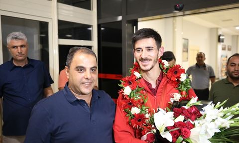 Mahmut Bozteke, Gaziantep'te Altın Madalya Sevinciyle Karşılandı