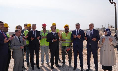 Mardin'de 2. Organize Sanayi Bölgesi Temel Atma Töreni