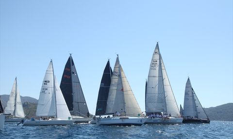 Marmaris'te İlk Kırlangıç Kupası Yat Yarışları Başlıyor