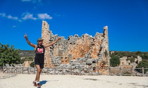 Mersin'de 3. Uluslararası Kilikya Ultra Maratonu Gerçekleştirildi