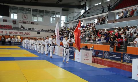Uluslararası Edirne Judo Turnuvası Başladı