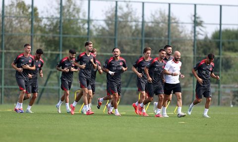 A Milli Futbol Takımı İzlanda Maçına Hazır