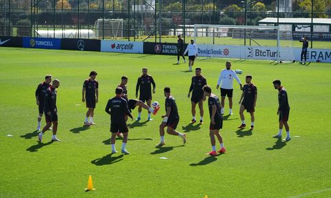 A Milli Takım, Karadağ Maçına Hazır