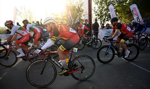 Balkan Yol Bisikleti Şampiyonası'nda 2. Gün Heyecanı