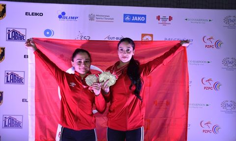 Ezgi Kılıç, Avrupa Halter Şampiyonası'nda 3 Altın Madalya Kazandı