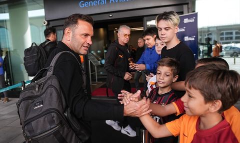 Galatasaray RFS Maçına Uçtu