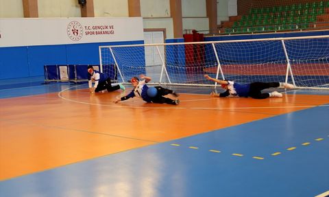 Golbol Kadınlar 1. Lig 2. Devre Müsabakaları Nevşehir'de Devam Ediyor