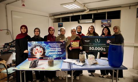 GTÜ Öğrencilerinden Organik Atıklardan Biyogaz Üreten Yenilikçi Proje