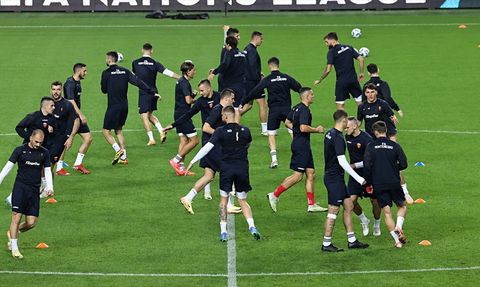 Karadağ Futbol Takımı Türkiye Maçına Hazır