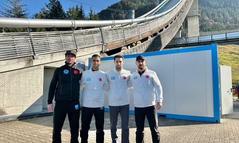 Kayakla Atlama Milli Takımı Almanya'da Sezon Hazırlıklarına Devam Ediyor