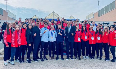 Türkiye Karate Takımı İtalya'dan 5 Madalya ile Döndü