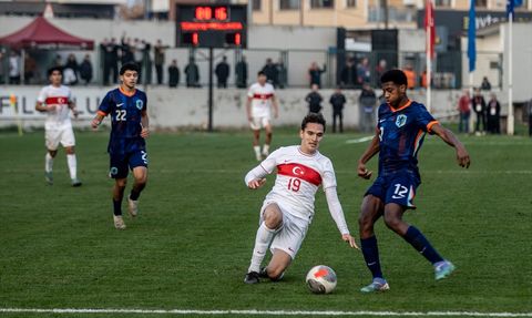 18 Yaş Altı Milli Takım, Hollanda ile Berabere Kaldı