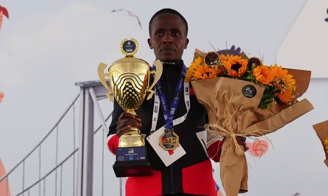 46. İstanbul Maratonu'nun Ödül Töreni Gerçekleşti