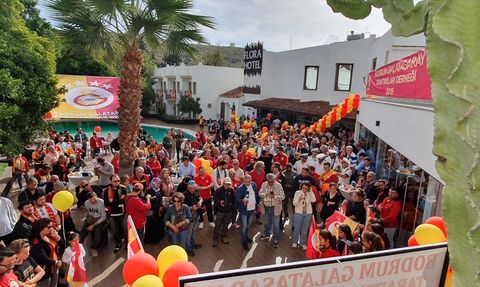 Bodrum'da Galatasaray Taraftarları Derneği Lokali Törenle Açıldı