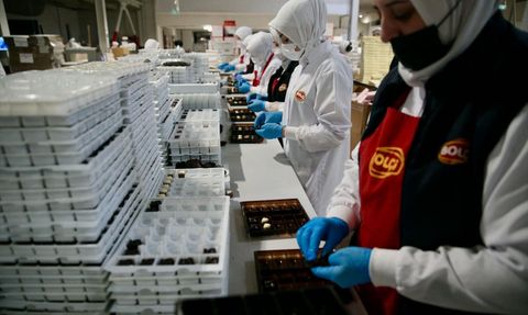 Bolu'daki Çikolata Üretimi 61 Ülkeye İhraç Ediliyor