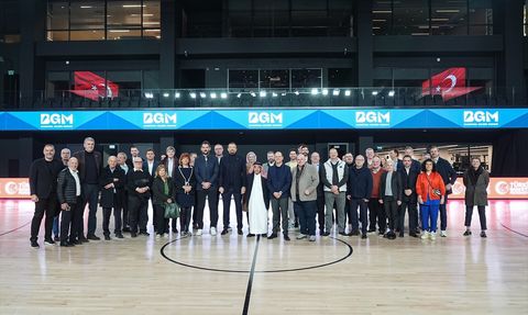 FIBA Heyeti Basketbol Gelişim Merkezi'ni İnceledi