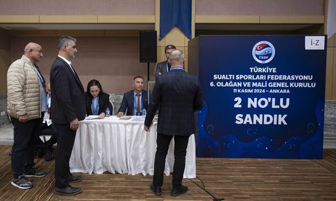 Kadir Sağlam Türkiye Sualtı Federasyonu Başkanlığına Seçildi