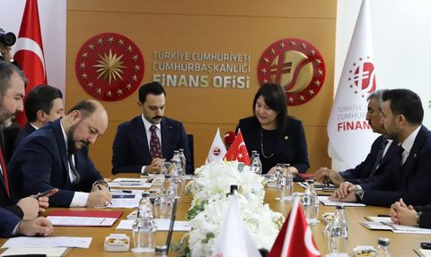 TBMM Dilekçe Komisyonu Cumhurbaşkanlığı Finans Ofisi'ni Ziyaret Etti