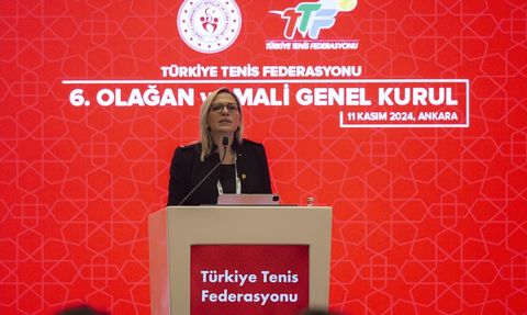 Türkiye Tenis Federasyonunun Yeni Başkanı Şafak Müderrisgil