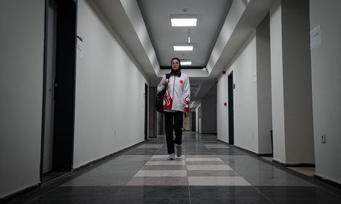 Hayrunnisa İzmir, Balkan Tekvando Şampiyonası'nda Altın Madalya Kazandı