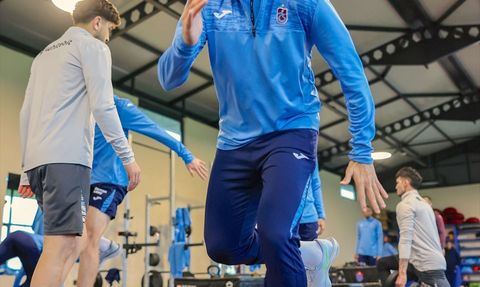 Trabzonspor, Samsunspor Maçı İçin Hazırlıklarını İki Antrenmanla Sürdürüyor