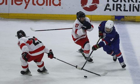 20 Yaş Altı Erkek Buz Hokeyi Dünya Şampiyonası'nda Türkiye'nin Yenilgisi
