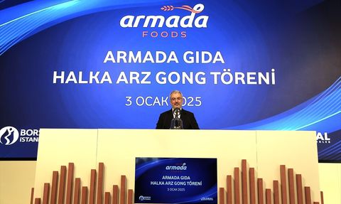 Armada Gıda'nın Borsa İstanbul'da Halka Arz Töreni