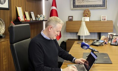 Başakşehir FK Başkanı Gümüşdağ, AA'nın Yılın Kareleri Oylamasında