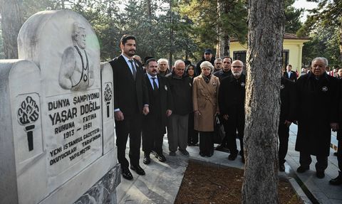 Efsane Güreşçi Yaşar Doğu'nun Anma Töreni