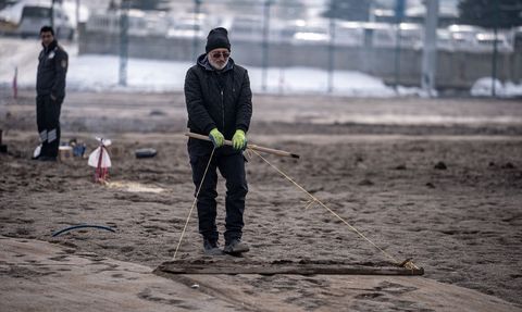 Erzurumspor FK'nın Yeni Alttan Isıtmalı Antrenman Sahası