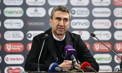 Hatayspor'un Yeni Teknik Sorumlusu Yılmaz Bal Maç Sonrası Değerlendirmelerde Bulundu