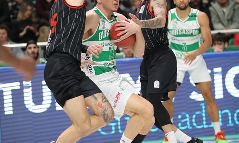 Manisa Basket, Bursaspor Yörsan'ı Deplasmanda Geçti