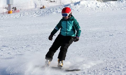 Palandöken'de Snowboard heyecanı