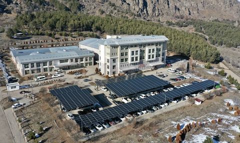 Şebinkarahisar Devlet Hastanesi Güneş Enerjisiyle Elektrik Üretiyor