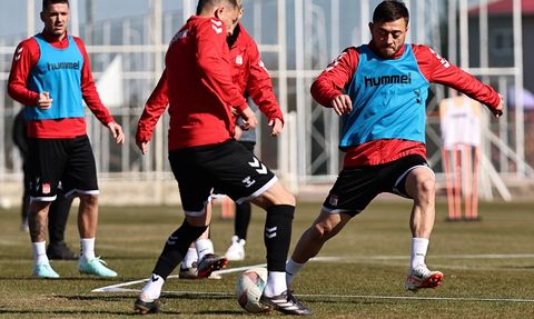 Sivasspor, Eyüpspor Maçına Hazırlanıyor